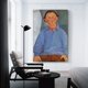 thumbnail image 3 of Cuadro impreso de Amedeo Modigliani (103) Pósteres Impresión artística Pintura fotográfica Póster para colgar Cuadro Decoración para dormitorio familiar Regalo 24 x 36 pulgadas (60 x 90 cm), 3 of 6