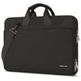 thumbnail image 1 of Bolso de hombro para portátil MOSISO 360 Protective 15-15.6 pulgadas negro, 1 of 9