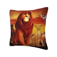 thumbnail image 2 of The Lion King Throw Pillow Cover Decoration Pillow Case Cushion Home Decor for Home Sofa Couch 20"x20", 2 of 7
