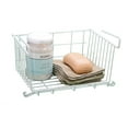 thumbnail image 2 of Panacea 12 In. Under Shelf Storage Basket, White, 2 of 4