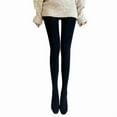 thumbnail image 4 of Sakmal Fleece Lined Black Tights Women Opaque Pantyhose Soft Womens Tight, 4 of 4