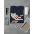 thumbnail image 3 of American Flag Eagle T-Shirt Men -Smartprints Designs, Male XX-Large, 3 of 4