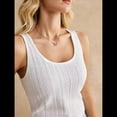 thumbnail image 4 of Camisetas Sin Mangas para Mujer, de Punto, con Cuello en U, Básicas e Informales de Verano. XL, 4 of 9