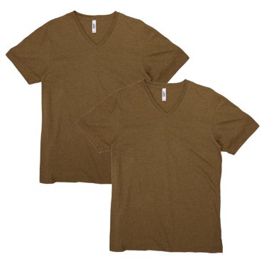 Calvin Klein Men's Cotton Classic V-Neck T-Shirt (3-Pack) - Walmart.com