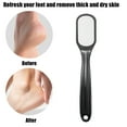 thumbnail image 2 of Unique Bargains 1 Pc Dual Sided Foot File Coarse and Fine Pedicure Removes Dead Skin Black, 2 of 7