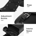 thumbnail image 5 of Unique Bargains 1 Pair Motorcycle Saddle Bag Cycling Storage Bag Waterproof Faux Leather, 5 of 8
