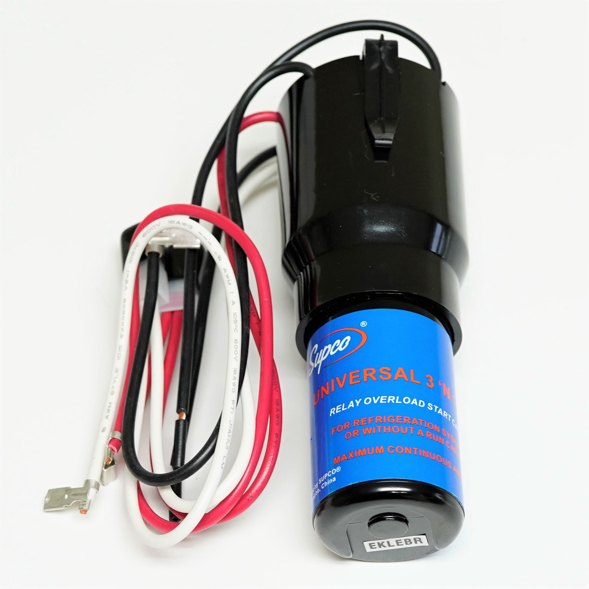 URCO810 SUPCO Refrigerator Relay Overload Start Run Capacitor 3-n-1 1/12-1/5 HP