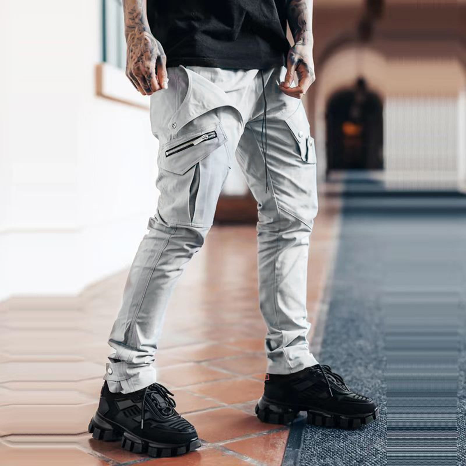 Wholesale Custom Logo Cotton Track Cargo Pants Street Wear Sports Gym  Vintage Casual Blank Sweatpants Oversized Jogger for Men  China Joggers  and Men Joggers price  MadeinChinacom