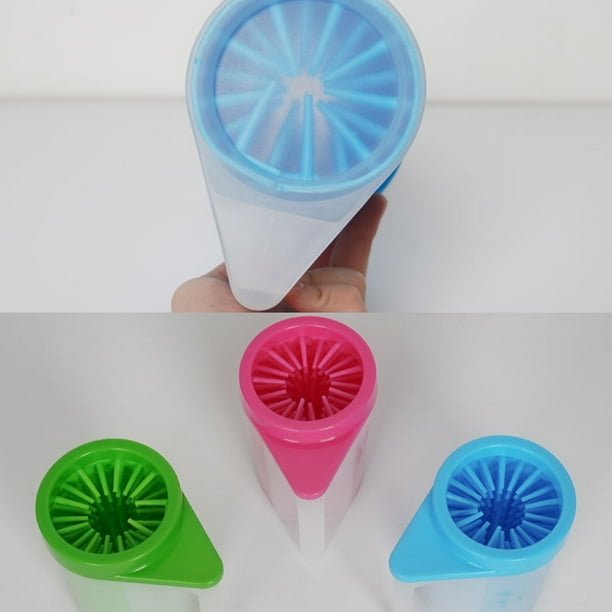 Methold Lavadora de patas de perro ligera y portátil, limpiador de