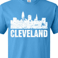 thumbnail image 4 of Inktastic Cleveland Skyline Grunge T-Shirt, 4 of 5
