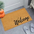thumbnail image 4 of Door Mat - Welcome Mat for Front Door with Non-Slip Backing - Durable Doormat - for Outside Entrance and Entryway Matt - Outdoor/Indoor - Welcome, 4 of 5