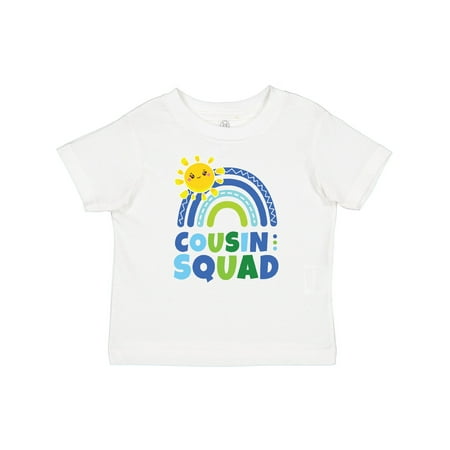 

Inktastic Family Cousin Squad with Blue Rainbow Gift Baby Boy T-Shirt