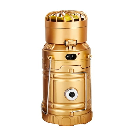 Led Camping Lantern Rechargeable Solar Ultra Bright Portable Outdoor Lights With Ceiling Fan For Hiking Hunting Fishing Emergencies Led Camping Lantern Rechargeable Solar Ultra Bright Portable Outdoor Lights With Ceiling Fan For Hiking