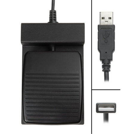 Nuance Dragon for Mac Medical and Professional Single Button Foot Pedal for Hands Free