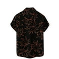 thumbnail image 5 of Awdenio Hawaiian Shirt for Men Short Sleeves Tropical Printed Casual Button Down Summer Beach Floral Shirts, 5 of 5