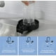 thumbnail image 3 of Enjuague de vidrio para fregadero de cocina, enjuague de tazas para fregadero con accesorios, limpiador de botellas de agua, dispositivo de descarga automático, grifo de vidrio, 3 of 5