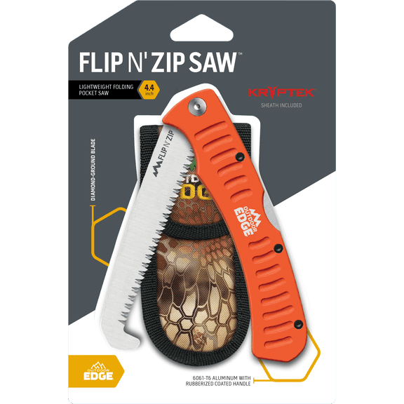 Outdoor Edge Flip n Zip Aluminum Handle Folding Saw