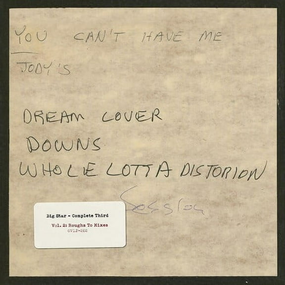 Big Star - Complete Third: Vol. 2: Roughs To Mixes - Music & Performance - Vinyl