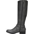 thumbnail image 3 of Women's Life Stride X-Felicity Wide Calf Riding Boot Dark Grey Synthetic 6 W, 3 of 6