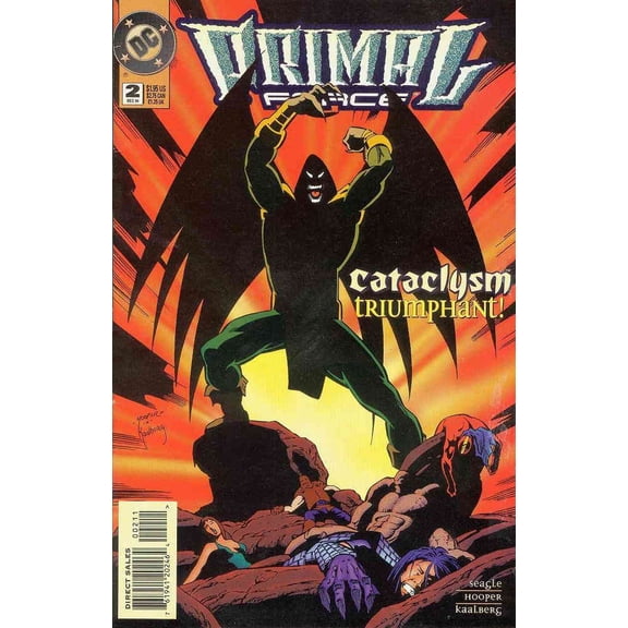 Primal Force #2 VF ; DC Comic Book