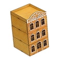 thumbnail image 4 of Rompecabezas 3D de madera para armar, único, sin pintar, de arquitectura de madera, escala 1/72, Europa Estilo C, 4 of 8