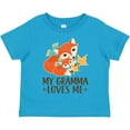 thumbnail image 3 of Inktastic My Gramma Loves Me Fox Boys or Girls Toddler T-Shirt, 3 of 5