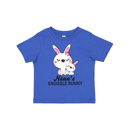 

Inktastic Nanas Snuggle Bunny Easter Gift Toddler Toddler Girl T-Shirt