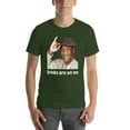 thumbnail image 6 of Funny Bar Gift T-Shirt - Drinks Are On Me Humor Tee, Adult Party Cotton Unisex Top Army Green-style M, 6 of 7