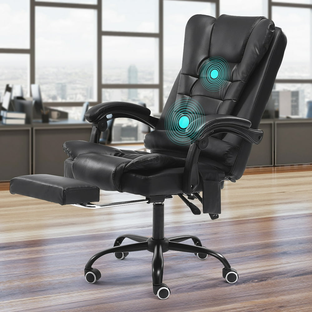 Massage Executive Office Chair Computer Chair, High Back Vibrating