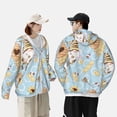 thumbnail image 6 of Gaeub Cute Gnome Bee Collects Honey Men's and Women's UPF 50+ Long-Sleeved Sun Protection Clothing, Fishing Shirt Long Sleeve Zip - Medium, 6 of 9