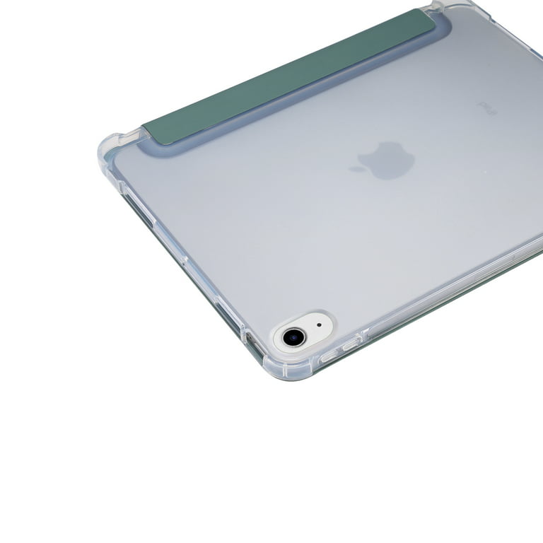 IPad Soft TPU Clear Back Smart Cover With Build-in Apple 