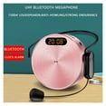 thumbnail image 3 of Wired / Wireless Clock Megaphone Portable Voice Amplifier Teacher Guide Microphone Speaker 5W Support TF Card U Disk Connection ,Clear and Reliable, 3 of 7