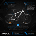 thumbnail image 4 of Bicicleta de Montaña Aluminio Rodada 26 21 Velocidades Kubor Blanco Cosmo, 4 of 8