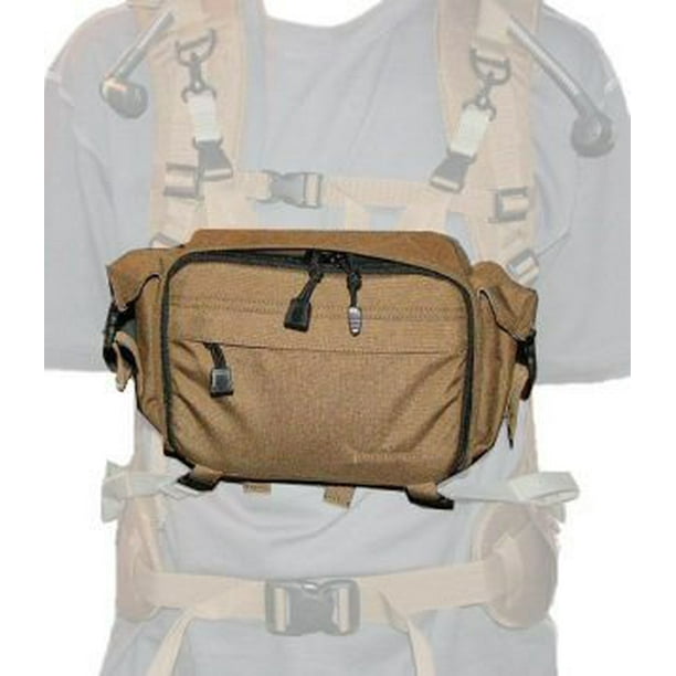 EBERLESTOCK MultiPack Accessory Pouch, fullsized binoculars fit, Mossy