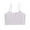 Purple, variant on ShiShine Girls Seamless Training Bra Cropped Cami Sports Bras fo Teens