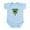 Sky Blue, variant on CafePress - Power Rangers Green Ranger Zzzz - Baby Light Bodysuit, Size Newborn - 24 Months