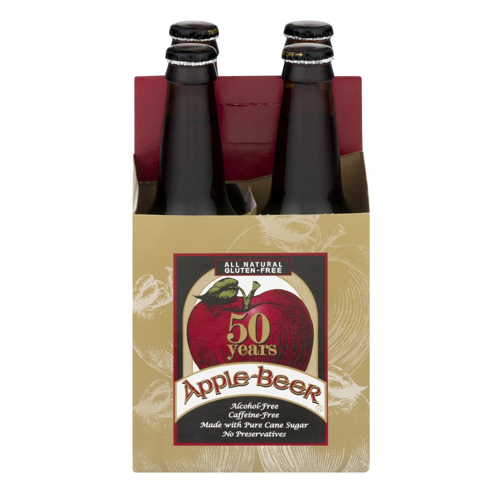 Apple Beer GlutenFree All Natural CaffeineFree Soda, 12 Fl. Oz., 4
