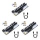 thumbnail image 5 of Adaptador PCI-E Sidaley 1X a 16X 4 condensadores sólidos Negro 3piezas, 5 of 6