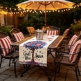 thumbnail image 5 of EGNMCR Memorial Day Decorations,4Th of July Decorations 4th Of July Decorative Tablecloth And Table Runner Independence Day Patriotic Table Linen Set Dining Table Home Decoration Linen tables runner, 5 of 5