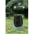 thumbnail image 2 of A&B Home Unique Modern Broken Urn Water Fountain with Light, 26 In Tall, Gray And Black, 2 of 8