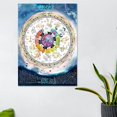 thumbnail image 3 of Moon Pendant Decoration Calendar Turntable Home Calendar Decoration & Hangs, 3 of 6