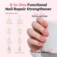 thumbnail image 5 of modelones Nail Strengthener Growth, Blush Nude Pink Nail Hardener Air Dry, 5 of 8