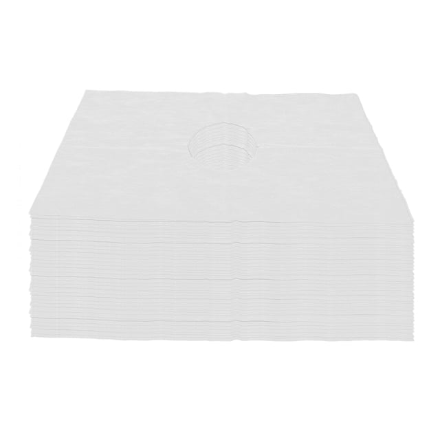200pcs Trou Rond Jetable Couverture de Repos du Visage Tissu Non-Tissé Massage Table de Lit Couvre le Visage