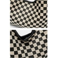 thumbnail image 4 of Sdmnsg-T Slouchy Shoulder Bag Checkered Y2K Hobo Tote Bag for Women Vintage Checkerboard Large Capacity Crossbody Purse Casual Retro, 4 of 8