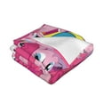thumbnail image 3 of My Lit-Tle Pony Fleece Blanket Super Soft Cozy Throw Blanket Fuzzy Comfy Flannel Blanket Warm Plush Blankets And Throws For Couch, Sofa, Bed 40"X30", 3 of 7