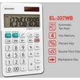 thumbnail image 3 of 1Pack Sharp EL-377WB Pocket Calculator, LCD, 10 Display Digits, 3 of 3