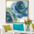 thumbnail image 3 of Blue Floral Poppies V - Cottage Framed Canvas, 3 of 3
