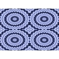 thumbnail image 1 of Ahgly Company Machine Washable Indoor Rectangle Transitional Sapphire Blue Area Rugs, 7' x 9', 1 of 7