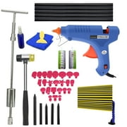 Paintless Dent Removal Tools Dent Puller Pops a Car Dent Remover Slide Hammer Dent Lifter Tap Down Kits for Auto Body Scratch Dent Repair