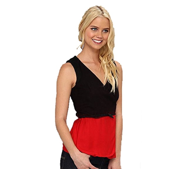 Diesel Women's Dip Dye Mia Blouse, Red, X-Small